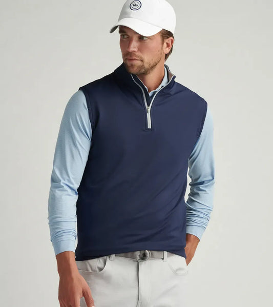 Galway Stretch Loop Terry Quarter-Zip Vest
